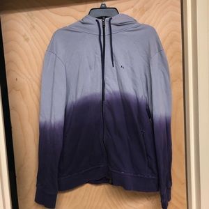 Mens Armani Exchange Colorblock hoodie